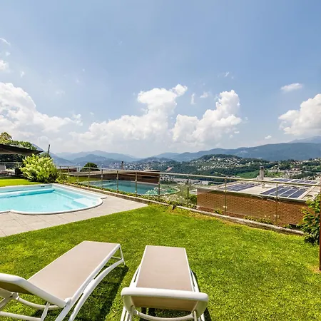 Girandola With Private, Heated Pool Lugano